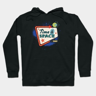 Time & Space motel sign Hoodie